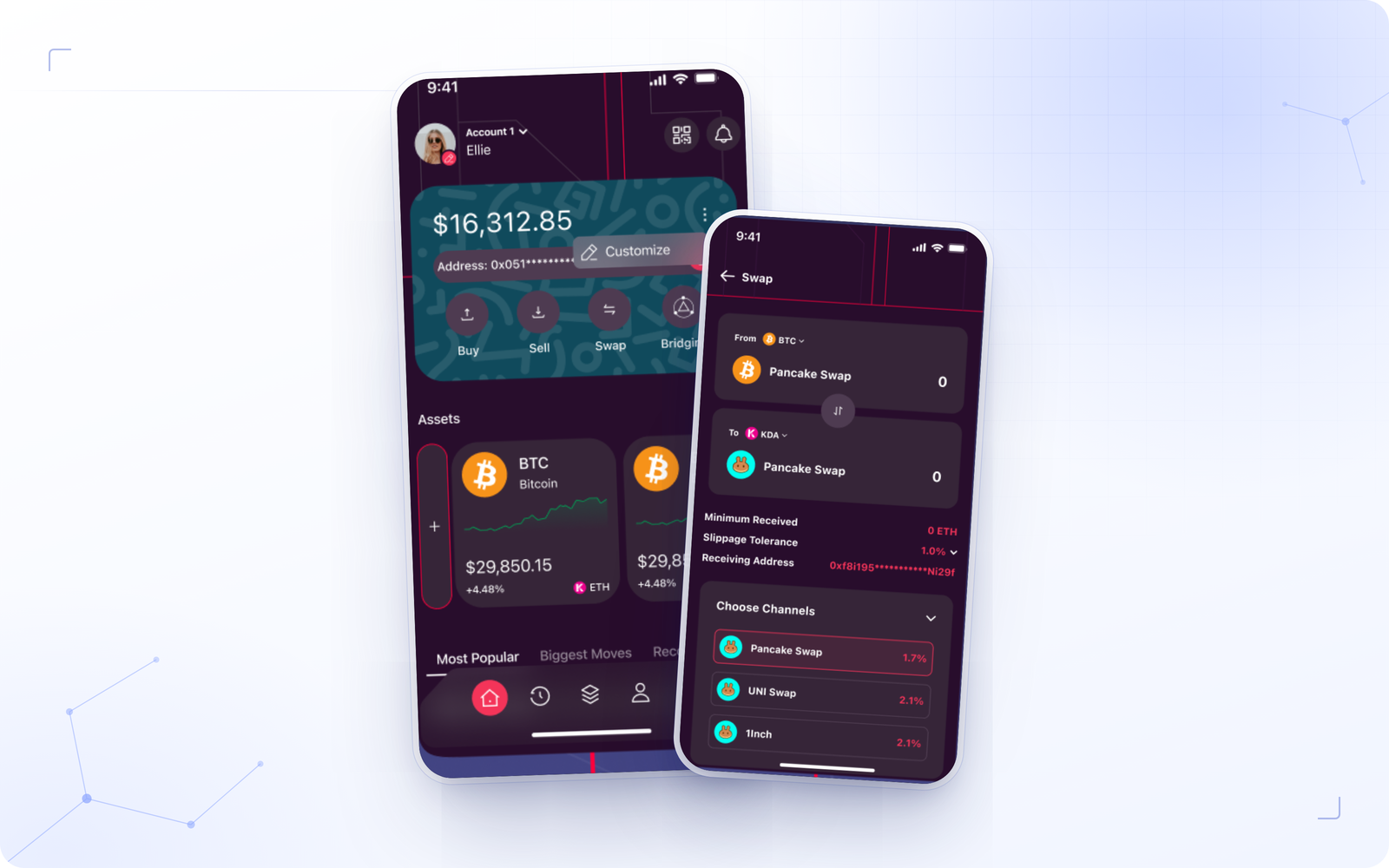 Wave — Crypto Wallet App
